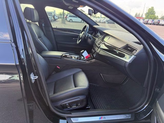 2014 Jet Black BMW 5 Series 550i xDrive AWD Sedan