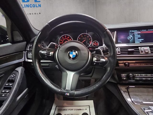 2014 Jet Black BMW 5 Series 550i xDrive AWD Sedan