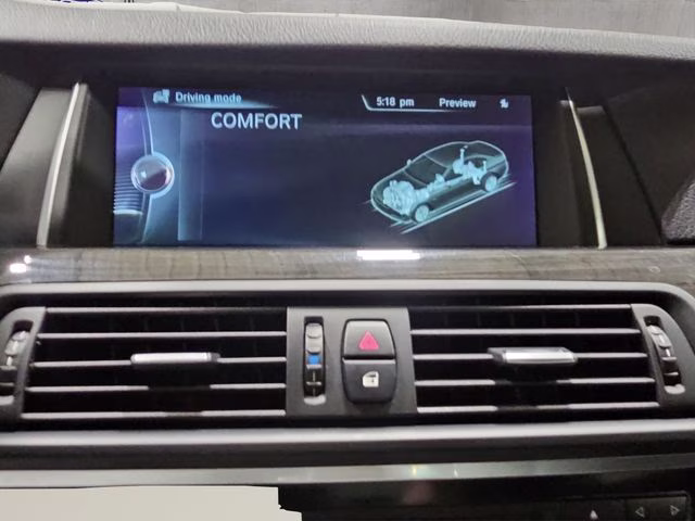 2014 Jet Black BMW 5 Series 550i xDrive AWD Sedan