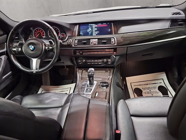 2014 Jet Black BMW 5 Series 550i xDrive AWD Sedan