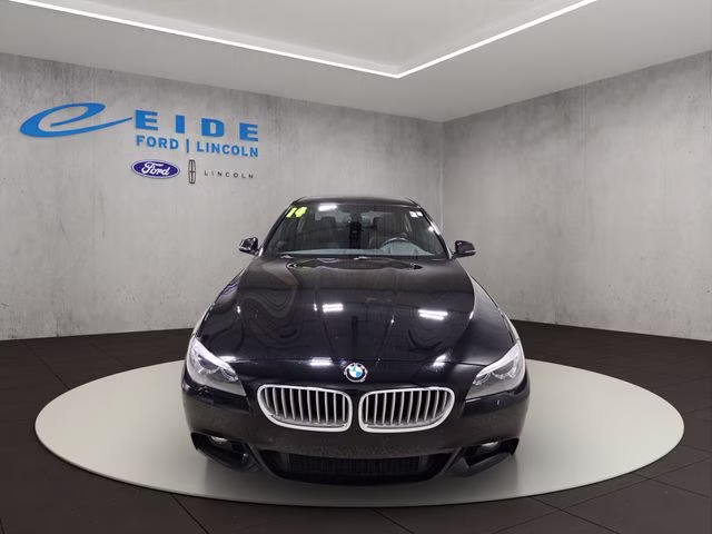 2014 Jet Black BMW 5 Series 550i xDrive AWD Sedan
