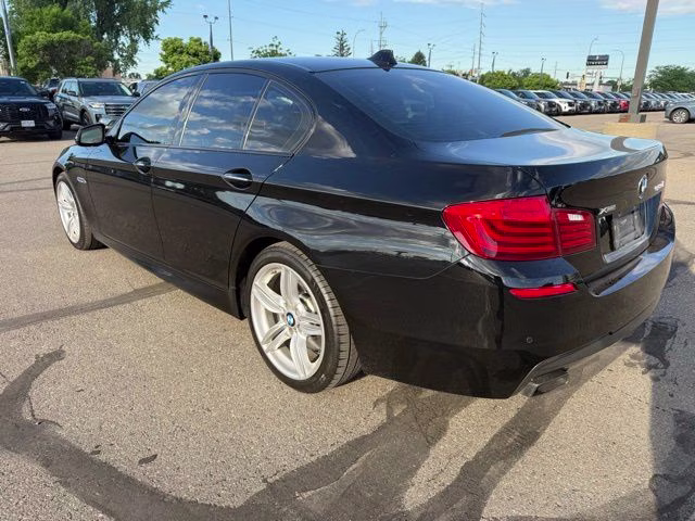 2014 Jet Black BMW 5 Series 550i xDrive AWD Sedan