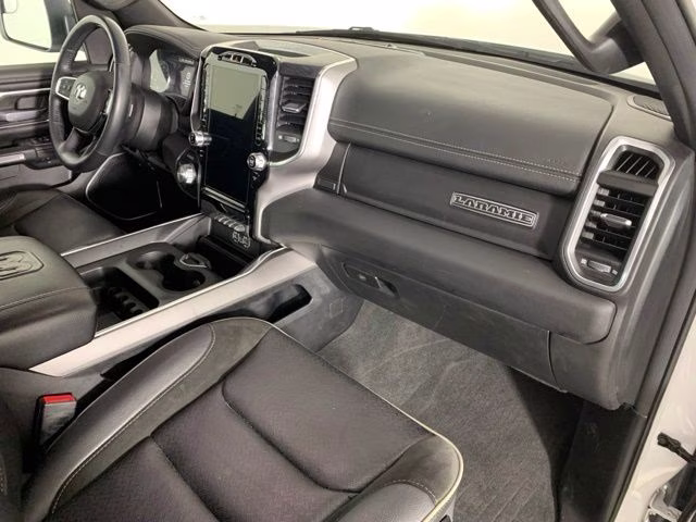 2023 Bright White Clearcoat Ram 1500 Laramie 4X4 Truck