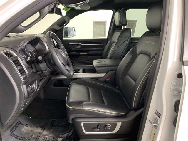 2023 Bright White Clearcoat Ram 1500 Laramie 4X4 Truck