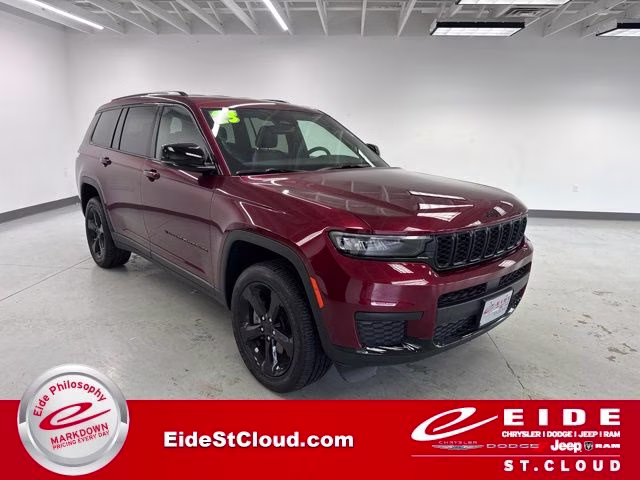 2023 Velvet Red Pearlcoat Jeep Grand Cherokee L Altitude 4X4 SUV