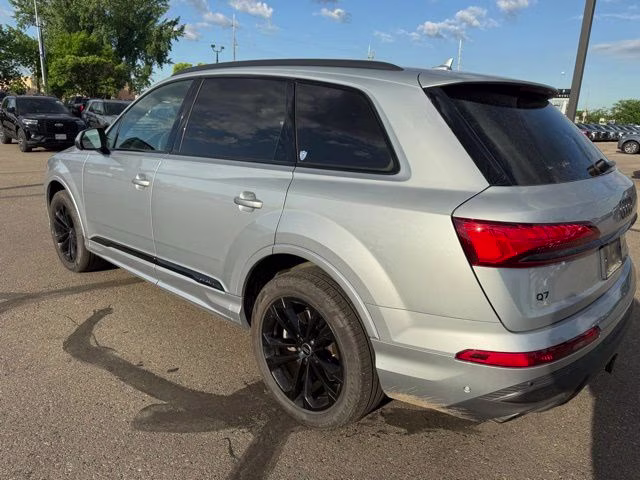 2025 Silver Audi Q7 45 Premium Plus AWD SUV