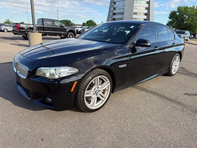2014 Jet Black BMW 5 Series 550i xDrive AWD Sedan