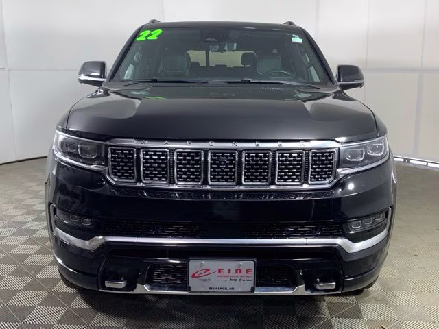 2022 Diamond Black Crystal Pearlcoat Jeep Grand Wagoneer Series III 4X4 SUV