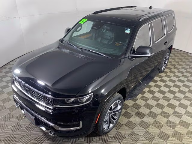 2022 Diamond Black Crystal Pearlcoat Jeep Grand Wagoneer Series III 4X4 SUV