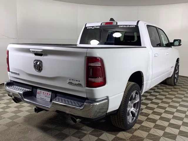 2023 Bright White Clearcoat Ram 1500 Laramie 4X4 Truck