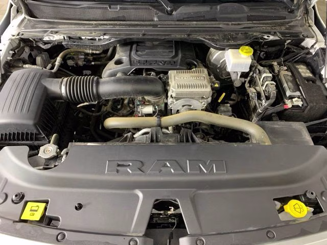2023 Bright White Clearcoat Ram 1500 Laramie 4X4 Truck