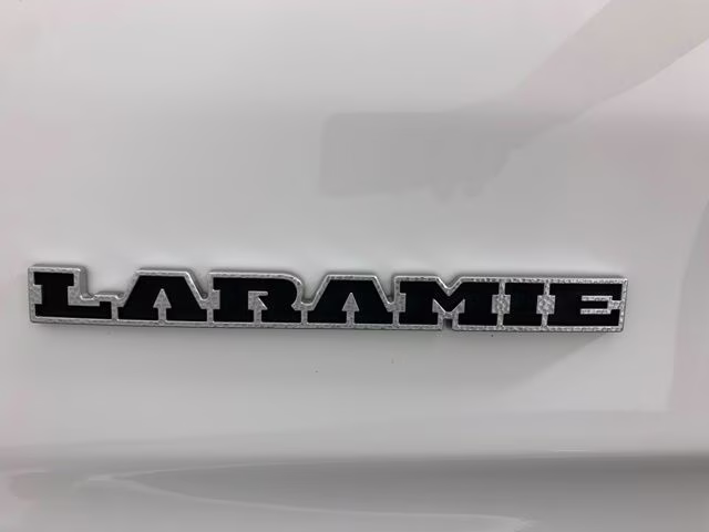 2023 Bright White Clearcoat Ram 1500 Laramie 4X4 Truck