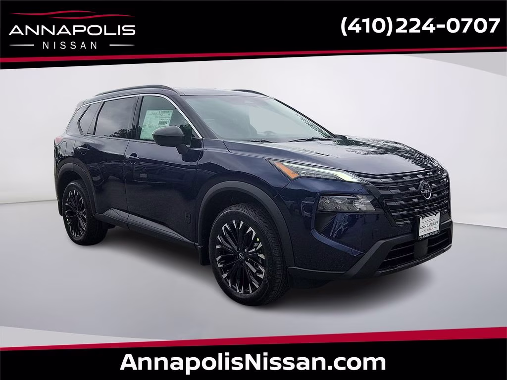 2026 Deep Ocean Blue Pearl Nissan Rogue Dark Armor AWD SUV