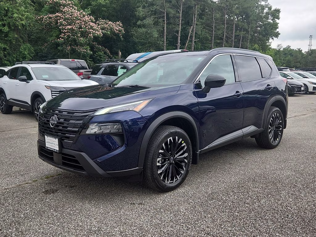 2026 Deep Ocean Blue Pearl Nissan Rogue Dark Armor AWD SUV
