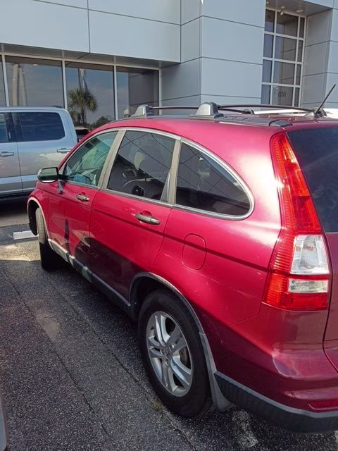 2010 Red Honda CR-V EX 4X4 SUV