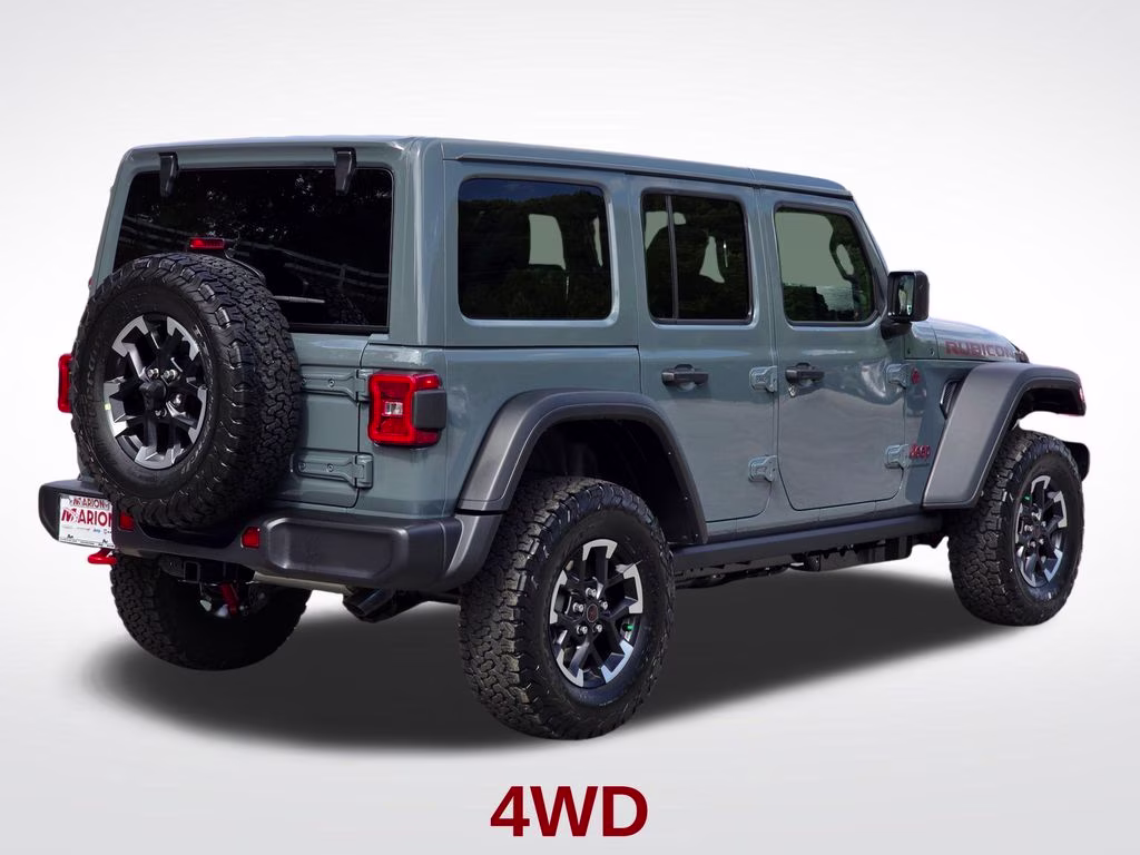 2026 Anvil Clear Coat Jeep Wrangler Rubicon 4X4 SUV