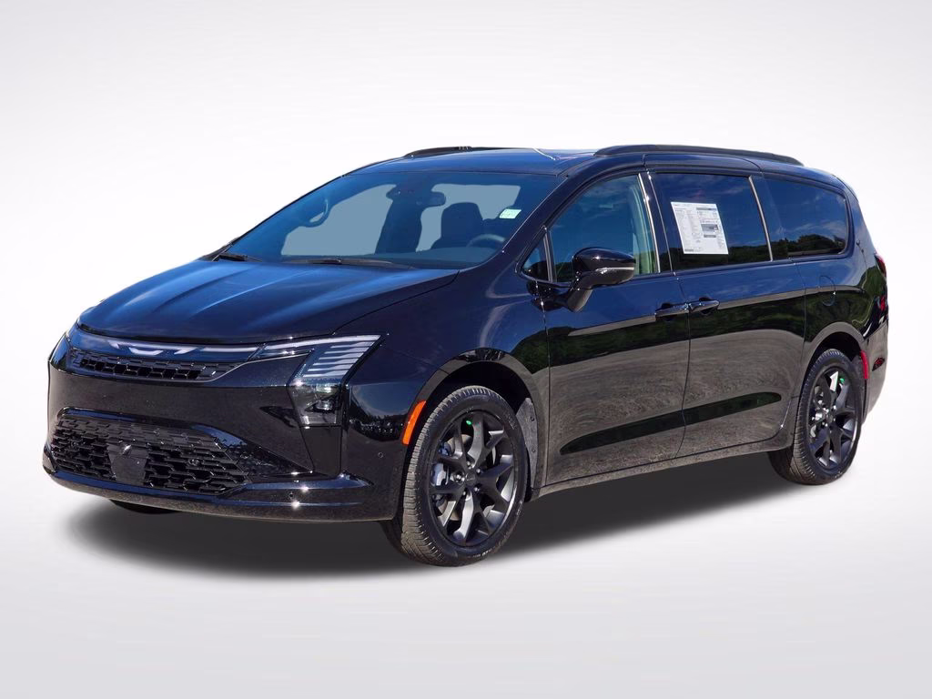 2027 Diamond Black Crystal Pearlcoat Chrysler Pacifica Limited AWD Van