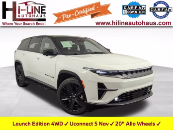 2024 Bright White Clearcoat Jeep Wagoneer S Launch Edition 4X4 SUV