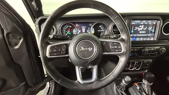 2023 Granite Crystal Metallic Clearcoat Jeep Wrangler Sahara 4xe 4X4 SUV
