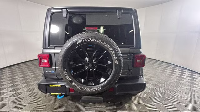 2023 Granite Crystal Metallic Clearcoat Jeep Wrangler Sahara 4xe 4X4 SUV