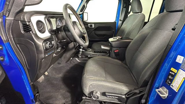 2024 Hydro Blue Pearl Coat Jeep Wrangler Sport S 4xe 4X4 SUV
