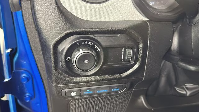 2024 Hydro Blue Pearl Coat Jeep Wrangler Sport S 4xe 4X4 SUV