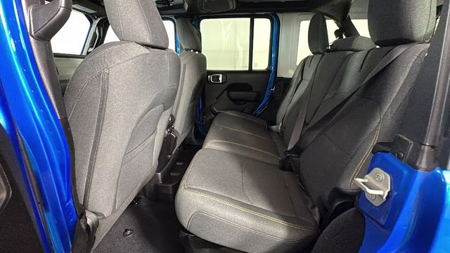 2024 Hydro Blue Pearl Coat Jeep Wrangler Sport S 4xe 4X4 SUV