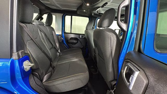 2024 Hydro Blue Pearl Coat Jeep Wrangler Sport S 4xe 4X4 SUV