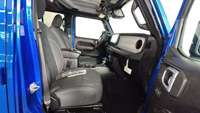 2024 Hydro Blue Pearl Coat Jeep Wrangler Sport S 4xe 4X4 SUV