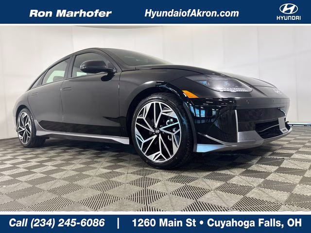 2023 Onyx Black Hyundai IONIQ 6 SEL RWD Sedan