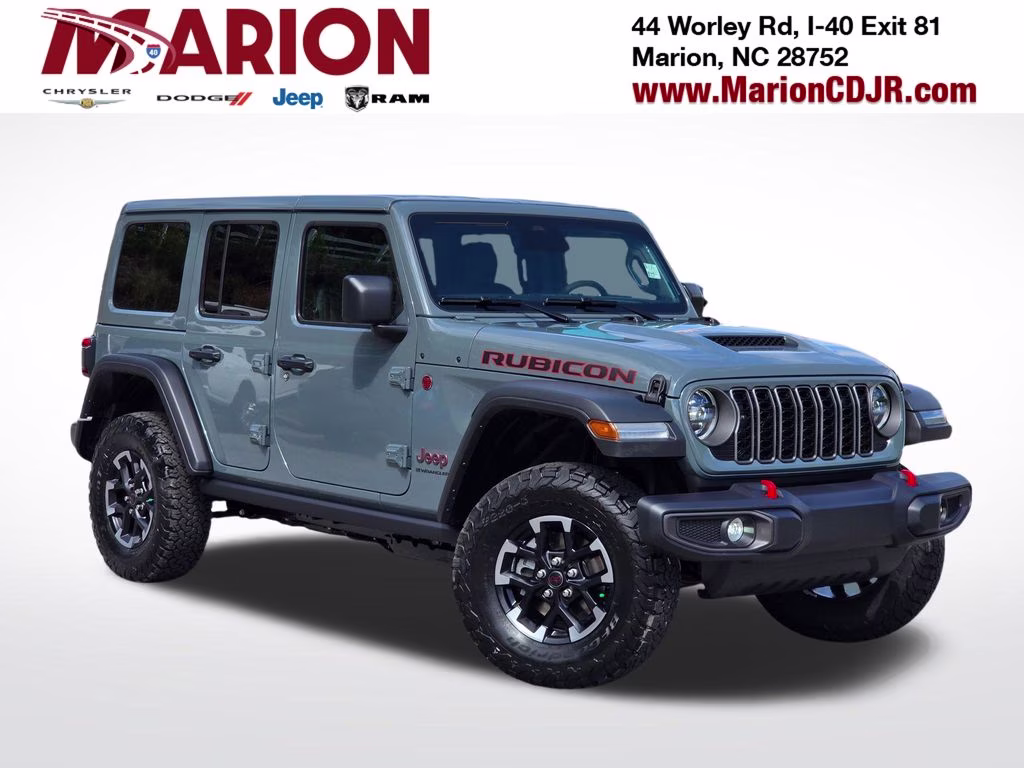 2026 Anvil Clear Coat Jeep Wrangler Rubicon 4X4 SUV