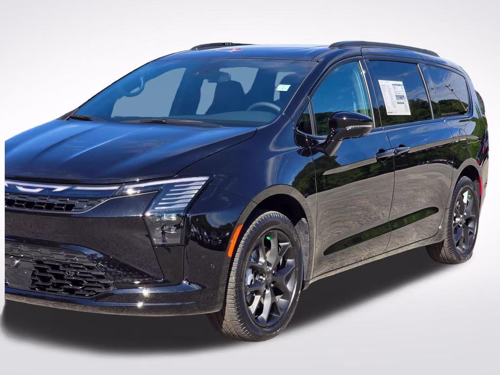 2027 Diamond Black Crystal Pearlcoat Chrysler Pacifica Limited AWD Van