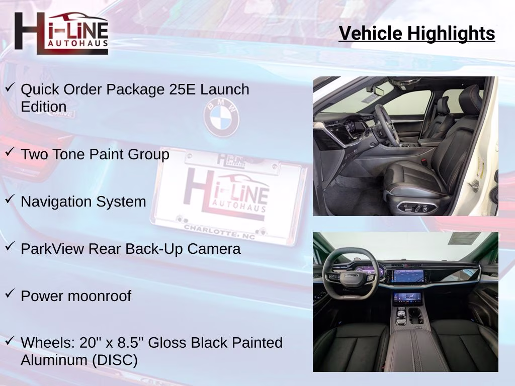 2024 Bright White Clearcoat Jeep Wagoneer S Launch Edition 4X4 SUV