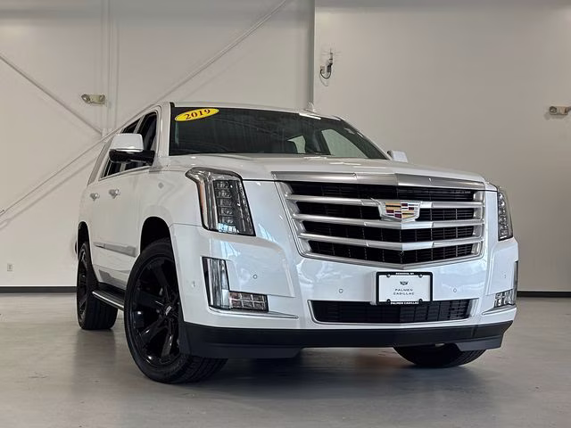 2019 Crystal White Tricoat Cadillac Escalade Luxury 4X4 SUV