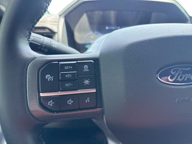 2025 Gray Metallic Ford F-150 Lightning Lariat AWD Truck