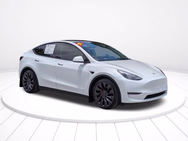 Used 2022 Tesla Model Y Performance with VIN 7SAYGDEF8NF455046 for sale in DeLand, FL
