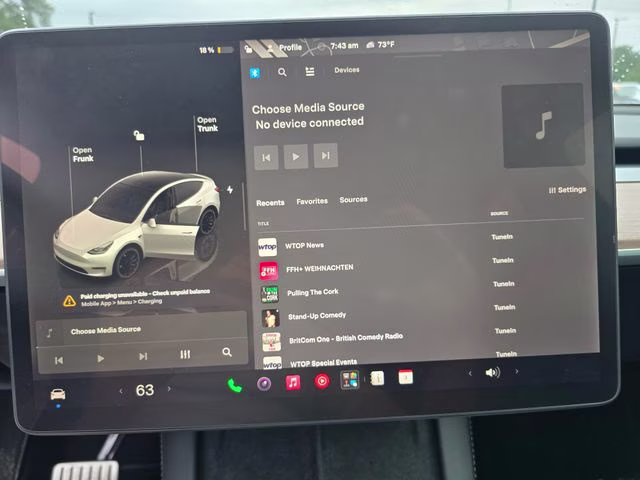 2022 White Tesla Model Y Performance AWD SUV