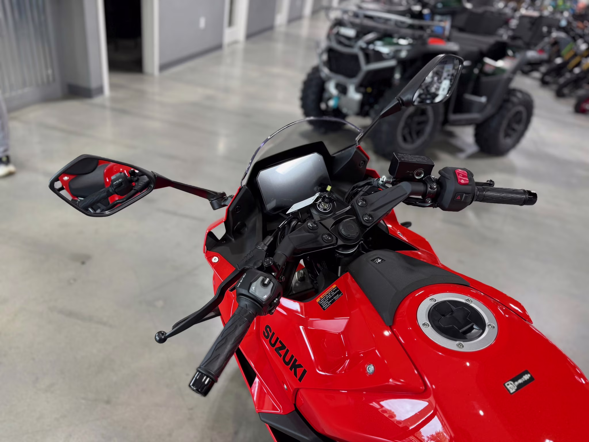 2026 Orange Suzuki GSX 8R Motorcycle