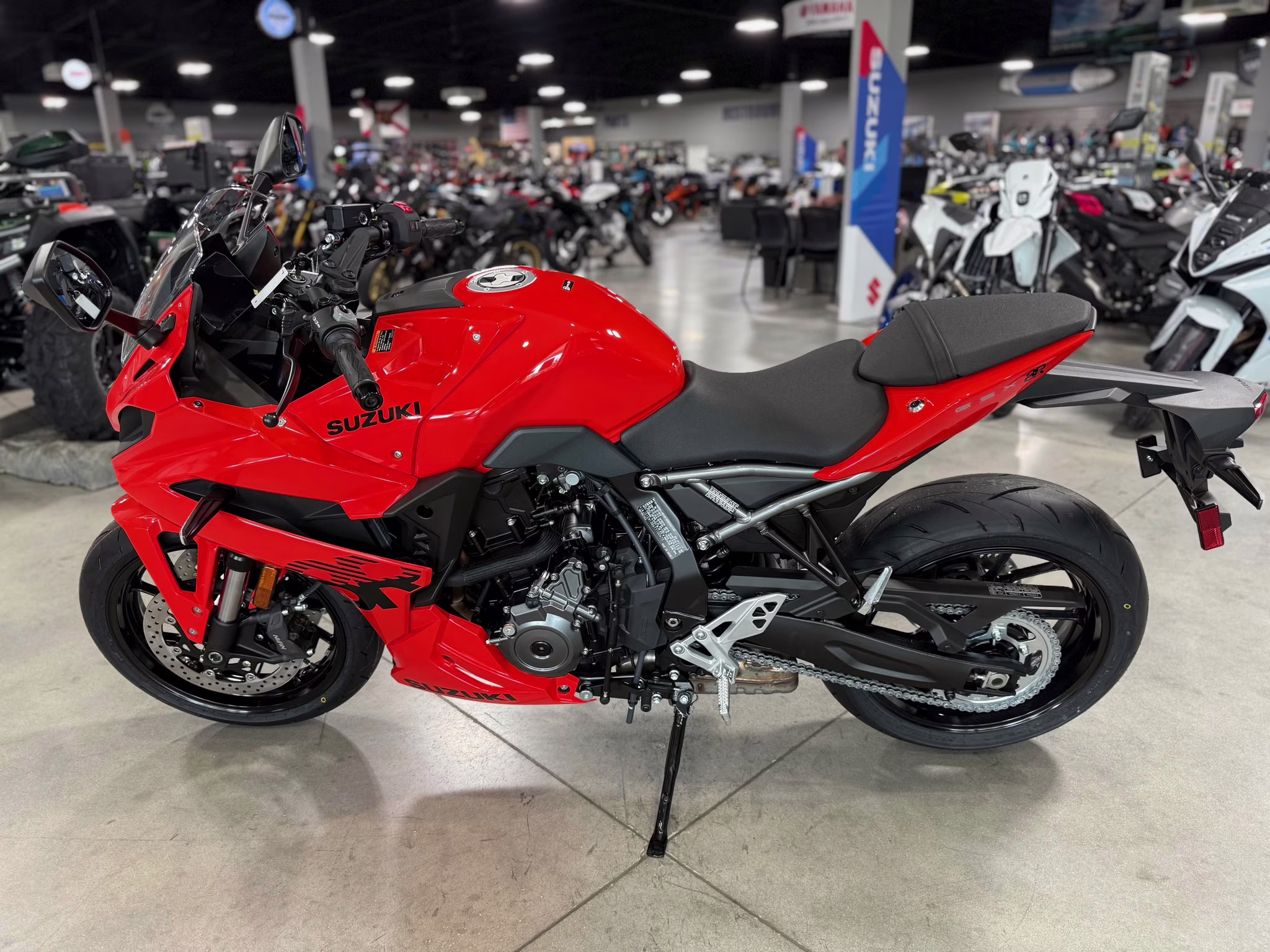 2026 Orange Suzuki GSX 8R Motorcycle