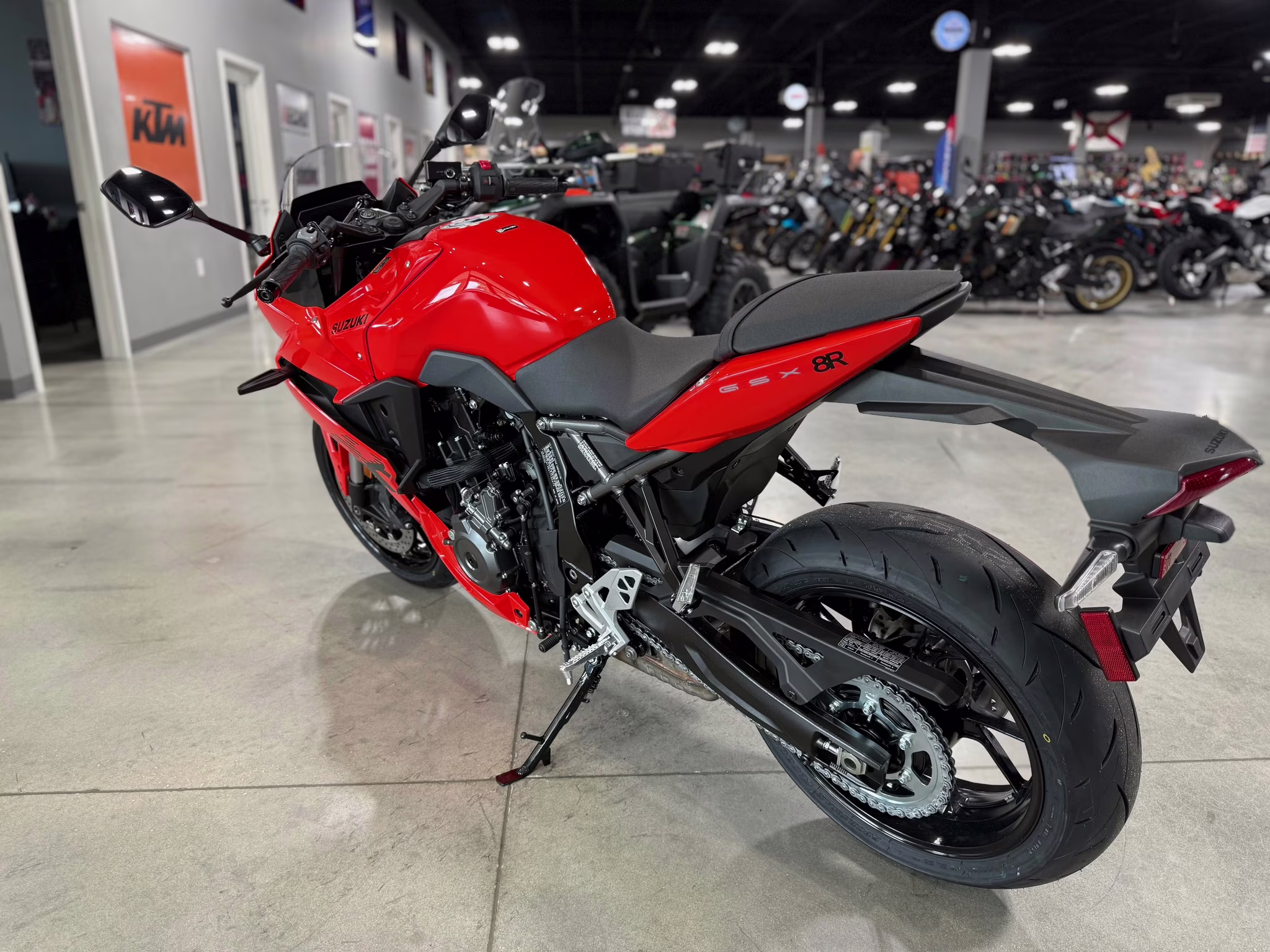 2026 Orange Suzuki GSX 8R Motorcycle