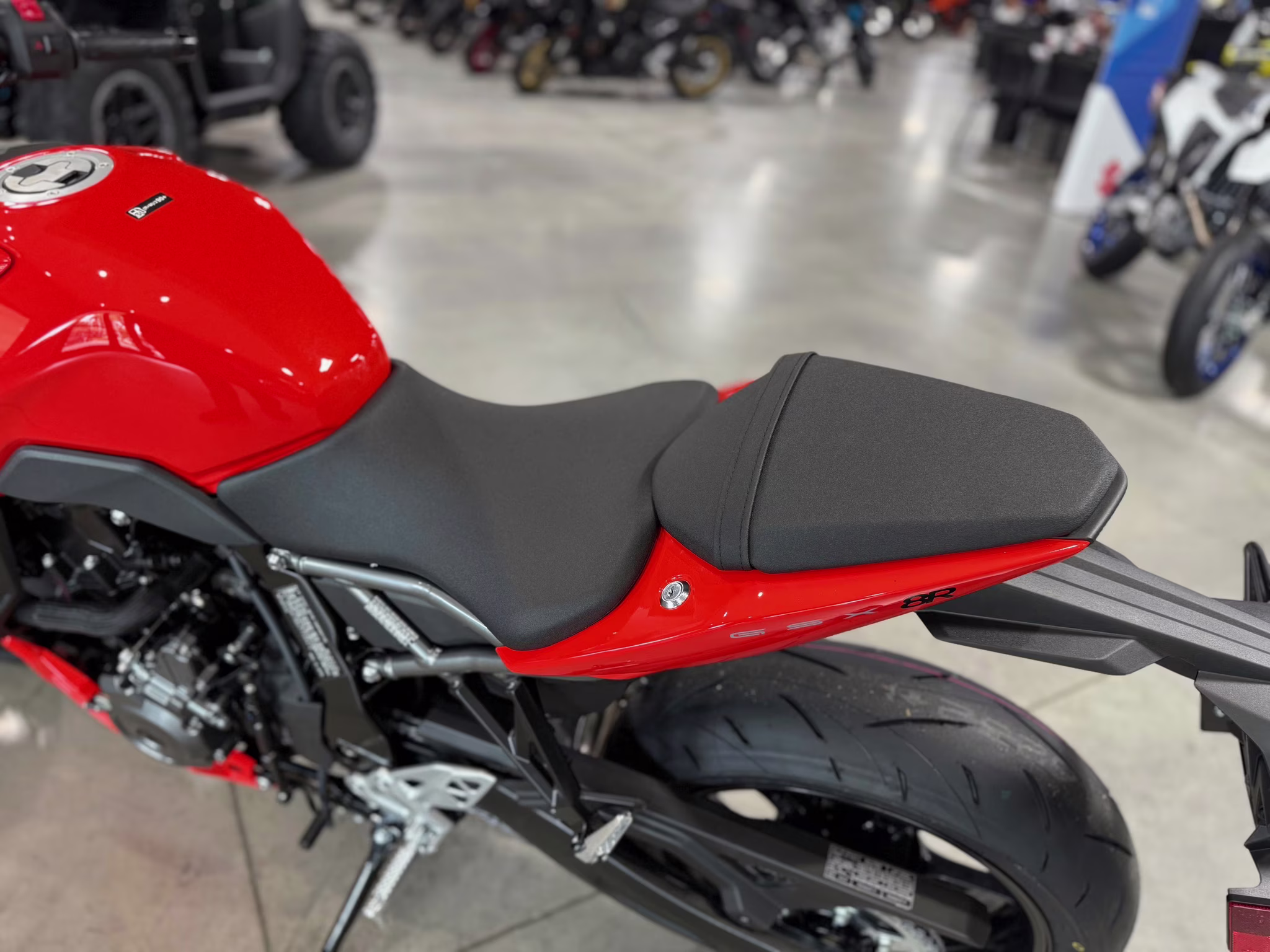 2026 Orange Suzuki GSX 8R Motorcycle