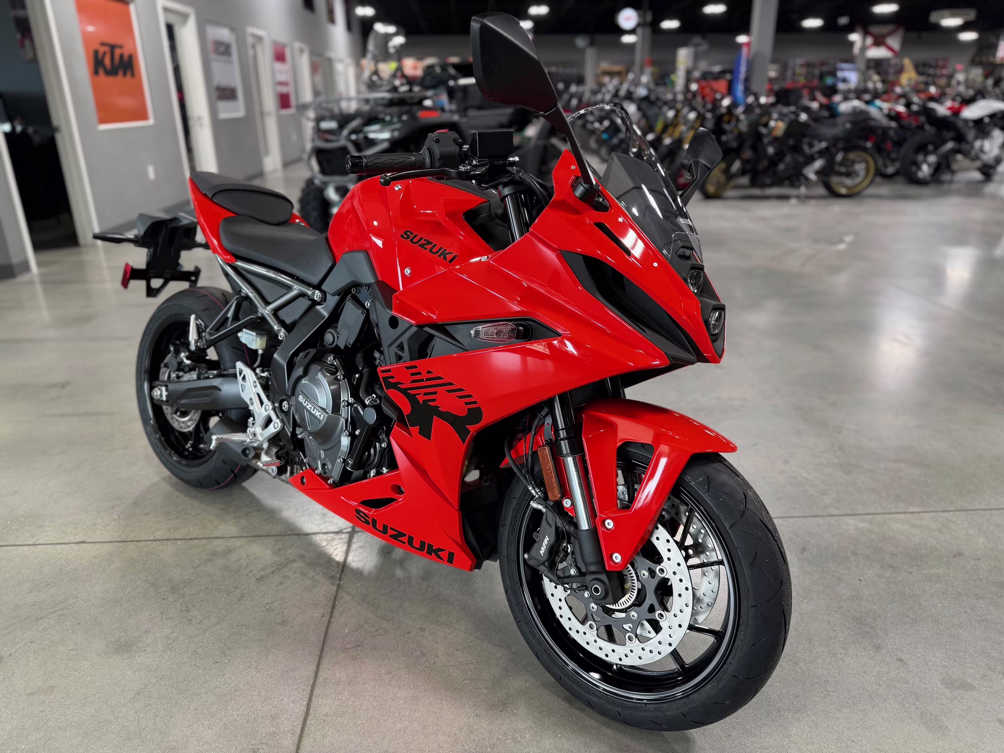 2026 Orange Suzuki GSX 8R Motorcycle