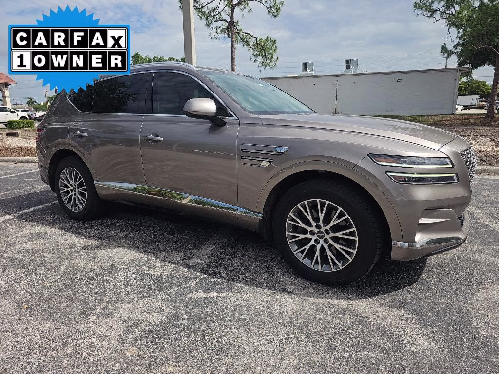 2021 Gold Coast Silver Genesis GV80 2.5T Advanced RWD SUV