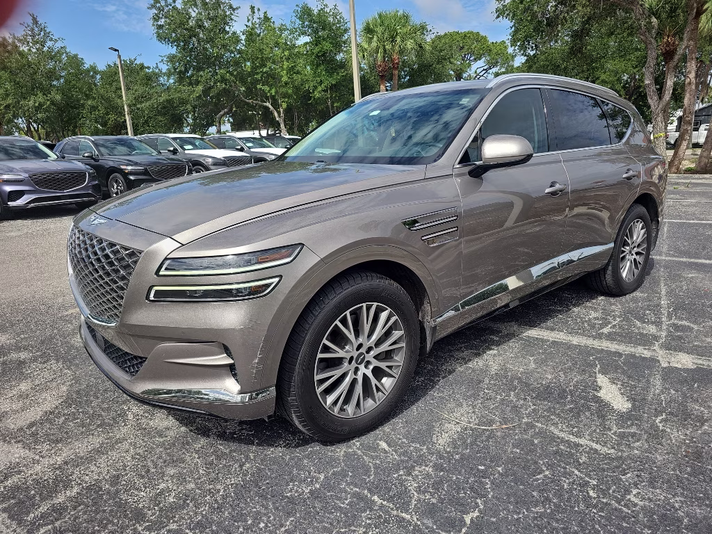 2021 Gold Coast Silver Genesis GV80 2.5T Advanced RWD SUV