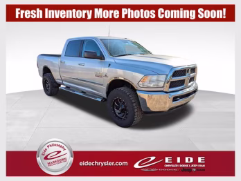 2014 Bright Silver Metallic Clearcoat Ram 2500 SLT 4X4 Truck