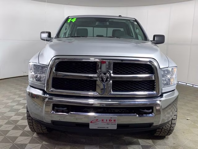 2014 Bright Silver Metallic Clearcoat Ram 2500 SLT 4X4 Truck