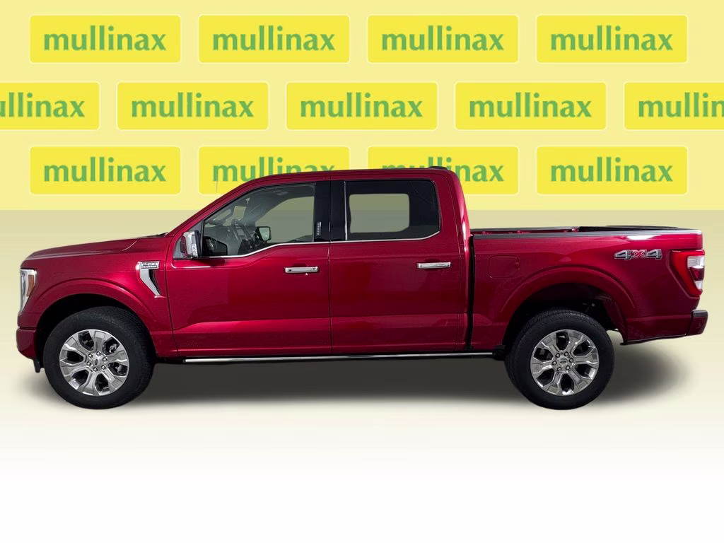 2022 Rapid Red Metallic Tinted Clearcoat Ford F-150 Platinum 4X4 Truck