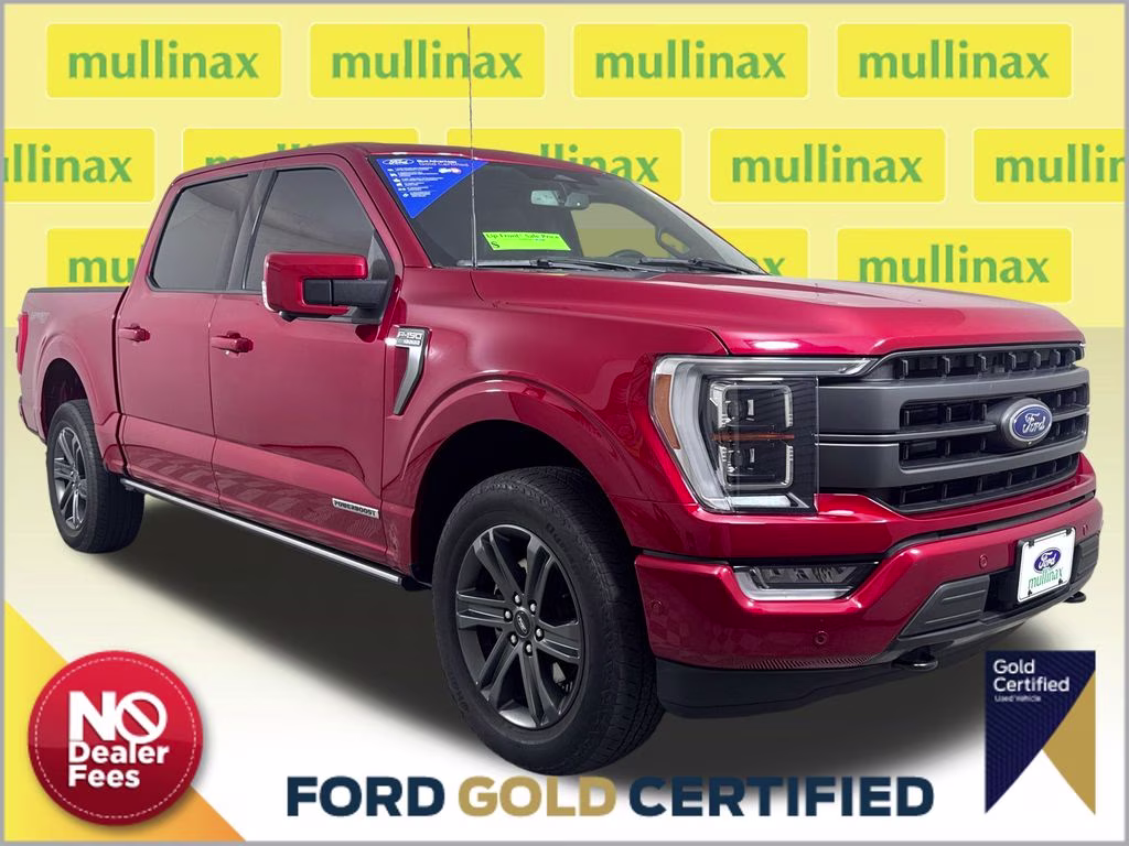 2023 Red Metallic Ford F-150 Lariat 4X4 Truck