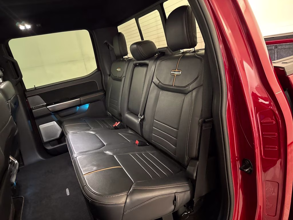 2022 Rapid Red Metallic Tinted Clearcoat Ford F-150 Platinum 4X4 Truck