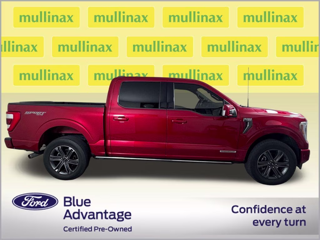 2023 Red Metallic Ford F-150 Lariat 4X4 Truck